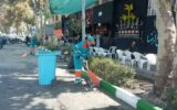 خدمت رسانی شهرداری منطقه 2 و 7 به زائرین پیاده دهه آخر صفر